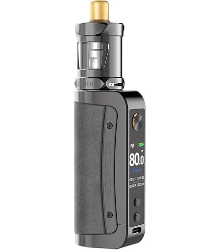Innokin Coolfire Z80 Zenith II Box Kit 5.5ml Cigarettes lectroniques Kit  -Pas de batterie, sans e liquide, sans nicotine (Leather Black) :  Amazon.fr: High-Tech