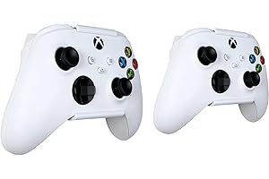 Q-View Xbox One and Series S/X Controller Wall Mount Bracket Clip - Signature X Design! - Made in the UK! (Twin, White)