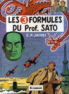 couverture de : BLAKE ET MORTIMER:LES 3 FORMULES DU PROFESSEUR SATO,1&egrave;re ...