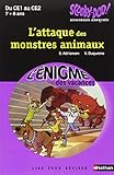 Cahier de vacances  - Enigmes Scooby-Doo L'attaque des monstres animaux CE1 - CE2