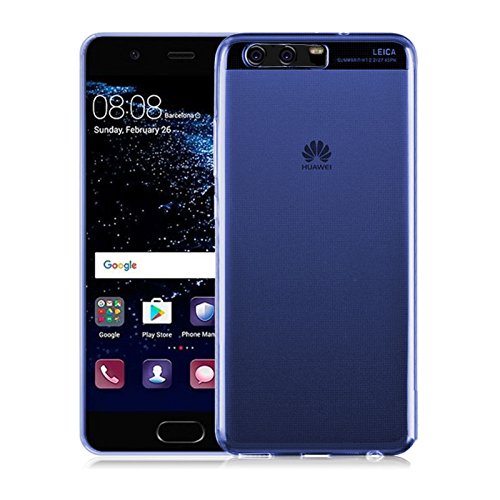 TBOC Pack Funda de Gel TPU Azul Protector Pantalla Vidrio Templado para Huawei P10 Plus 5 5 Pulgadas Funda de Silicona Ultrafina y Flexible Protector de pantalla Resistente a Golpes Ca das y Ara azos TBOC Pack Funda de Gel TPU Azul Protector Pantalla Vidrio Templado para Huawei P10 Plus 5 5 Pulgadas Funda de Silicona Ultrafina y Flexible Protector de pantalla Resistente a Golpes Ca das y Ara azos