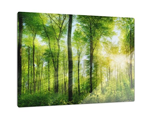 Glas-Schneidebrett Lichtblick B x H: 39cm x 28cm von Klebefieber®