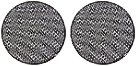 Simplelife 1/2/3/4/5/6.5 Inch Speaker Grills Cover Case Round Grill Protective Speaker decorative circle Audio Accessories-ABS,Black