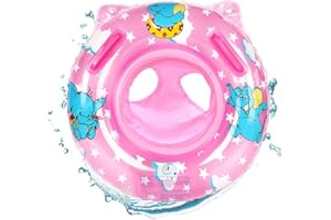 GUBOOM Bébé Siège De Piscine, Bébé Bouée, Bouée Siège Gonflable Bébés Bague De Natation Flottante, Bouée Piscine Gonflable pour Enfants Flotteur Bague pour Bébé de 6 Mois à 36 Mois