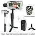 Price comparison product image Feiyu Tech Vimble 2 Extendable Handheld 3-Axis Gimbal Stabilizer for Smartphone included tripod stand and phone armbrand (Gray color)