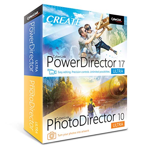 Price comparison product image CyberLink PowerDirector 17 Ultra + PhotoDirector 10 Ultra