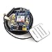 Produktbild WEIWEITOE SIM808 Modul GSM GPRS GPS Entwicklungsboard IPX SMA mit GPS Antenne für Raspberry Pi STM32 51MCU Support Voice, blau,