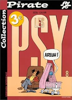 jaquette livre BD Pirate : Les Psy, tome 8 : Areuh