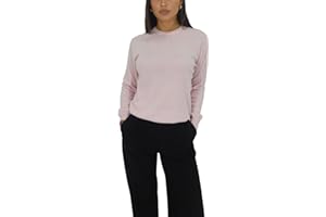 Win's Pull col Rond en Laine et Cachemire pour Femmes, Fabriqué en Italie