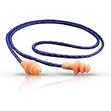 3M 1270 Ear Plug Corded, Extra Soft, Reusable Earbuds Noise Cancellation, Soundproof Earplug Use For Underwater, Meditation,