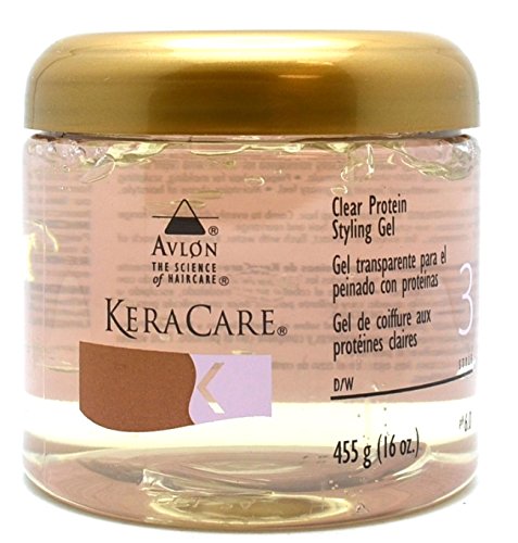 Avlon KeraCare Clear Protein Styling Gel - STYLE - 3 - 455g
