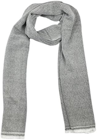 Women ladies lovely long cashmere scarf pashinma scarf Shawl Wrap Colourful Pashmina shawl cashmere blend (C06-GREY)
