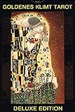 Goldenes Klimt Tarot Deluxe Edition: 78 Tarot-Karten + Tarot-Beutel aus Satin, gold by 
