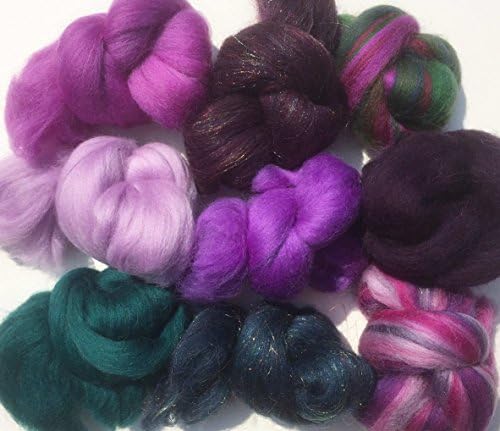 Merino Wool Tops - Jewel Pack of 9