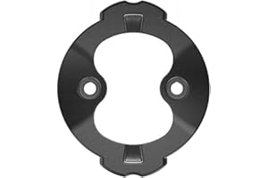 KHIRONHIVE Soporte de aluminio para computadora de bicicleta compatible con Garmin Edge 540 840 de repuesto para bicicleta, GPS, sistema de soporte de base de manillar (aleación de aluminio)