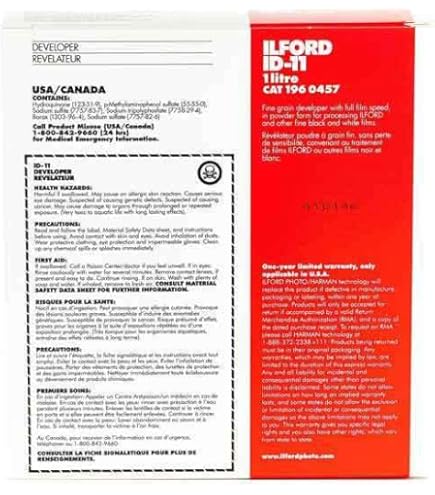 Sviluppatore Fotografico D-76 - Confezione Da 1 Litro Per Negativi In Bianco E Nero - Foto 9