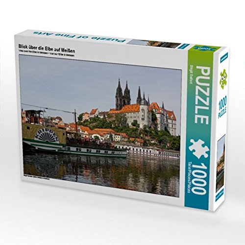 Preisvergleich Produktbild Blick über die Elbe auf Meißen 1000 Teile Puzzle Quer