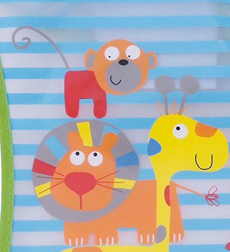 Bieco 38331079 Lätzchen Einfassung, circa 30 x 47 cm, grün - 4