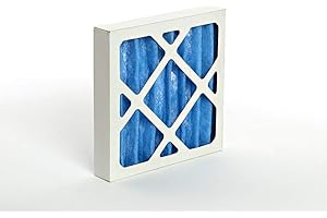 GVS Filter Technology G4P.12.12.2.SUA001.005 Panel filtrante plisado G4, Azul/Blanco (Pack 5uds)