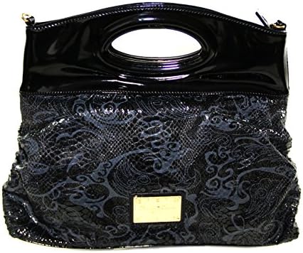Claudia Canova Black Party Evening Handbag Shoulder Bag
