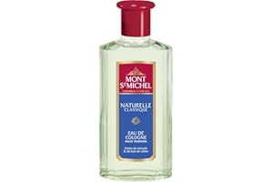 GÉNÉRIQUE Eau de Cologne Classique - Mont St Michel 250ml | Fraîcheur Naturelle d'une Marque Historique | Parfum Corps Authentique et Raffiné | Hygiène et Beauté - Le Lot De 3