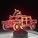 Produktbild Militär LKW Form 3D LED Tischleuchte Methacrylat Platte Handwerk Nachtlicht Innovative Lumine Deco Nachtlicht Farbige Kinder Geschenk