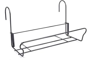 HG H.G. Universal-Blumenkastenhalter, 41,5 x 17 cm, schwarz