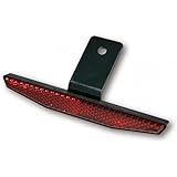 SHIN YO 259-103 Rückstrahler mit Halter, eckig, 125 x 18 mm, E-geprüft