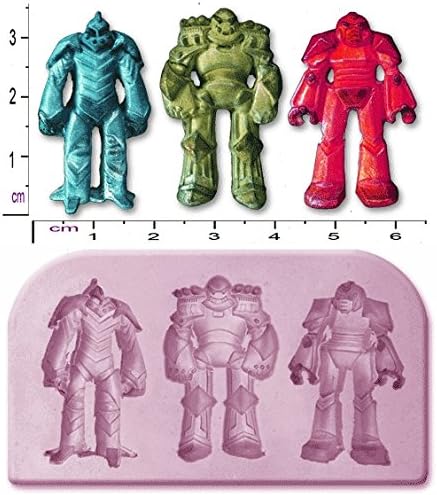 TRANSFORMERS ROBOTS x 3 Small Mould