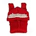 Ukamshop(TM)Winter Baby Kids Girls Boys Warm Woolen Coif Hood Scarf Caps Hats (Red)
