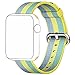 Produktbild CICIYONER 1 PC Bunt Release Sport Royal Woven Nylon Armband Strap Band für Apple Watch 38mm, 6 Farben zu wählen (Gelb, Apple Watch 38mm)