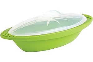 MASTRAD – Papillotes Minute Moyenne – Flexible & Anti-Adhérente – Préserve Les Nutriments De Vos Aliments – Cuisson Saine – Adaptée Au Four & Micro-Onde – Silicone Sans BPA – Contenance 600 Ml