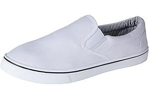 SERGIO ITALIA Mens Slip On Sneakers Canvas Espadrilles Deck Plimsolls Trainers Pumps Shoe Size