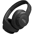 JBL Tune 770NC Adaptive Noise Cancelling Wireless Over-Ear Headphones, Pure Bass Sound, Smart Ambient, Bluetooth 5.3, Le Audio, VoiceAware, 70H Battery, Multi-Point Connect - Black, JBLT770NCBLK