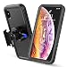 Produktbild fitmore iPhone XS Max 6.5 Zoll Fahrradhalterung Wasserdichtes Hülle Gehäuse 360 ° Drehbarer Telefonhalter Unterstützung Smartphone Halter Wasserdicht Handytasche Hülle