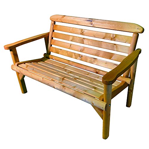 Simply Wood Ceremony Wooden Garden Bench 4ft 2 Seater Sale