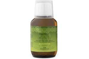 DIOXNATUR® DMSO 99,9% 100ml Dimetilsulfóxido Grado Farmacéutico Botella de cristal ámbar. Ph. Eur. + Vasito