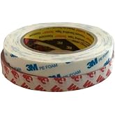 3M G&uuml;&ccedil;l&uuml; &Ccedil;ift Taraflı Bant Seti K&ouml;p&uuml;k Bant 15 Mm X 4.5 Mt + Ince Şeffaf 15 Mm X 5 Mt