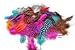 30 Mix Colour Guinea Fowl Natural Dyed Nail Art Feathers Manicure Fishing Craft Jewellery