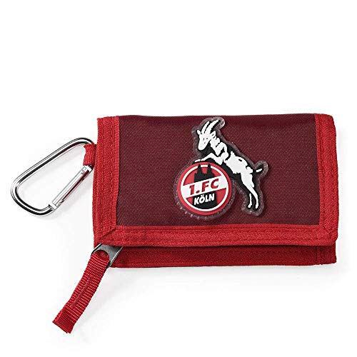 Preisvergleich Produktbild 1. FC Köln Geldbörse Nylongeldbeutel Bordeaux