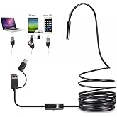 beemen Endoskop Yılan Kamera 0.3 Megapiksel 7mm Su Ge&ccedil;irmez Ledli 10 Metre