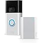 Ring Video Doorbell + Ring Chime von Amazon| HD-Video, fortschrittliche Bewegungserfassung und einfache Installation (2…