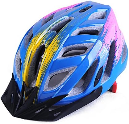 Bicycle helmet mountain men and women road cycling helmet in one helmet helmets bicycles equipment accessories , blue , xl