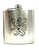 Produktbild Art Zinn Luxus Edelstahl, 170 ml schottischen Flachmann – Lion Rampant Design