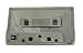 Produktbild 80's Gürtelschnalle Silber Kassette