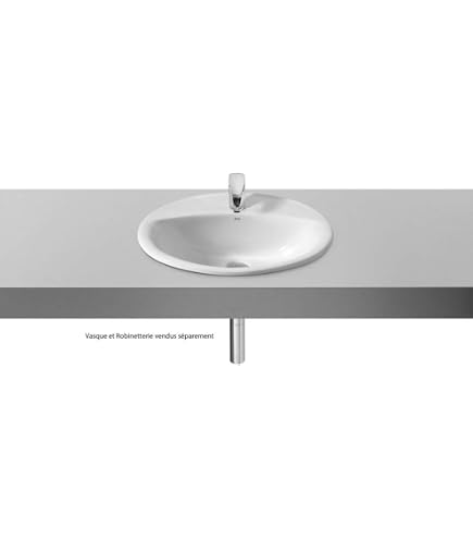 Lavabo Roca Urbi – Porcelaine Vitrée – Pose Sur Comptoir – A327225000 – Neuf Sans Boîte