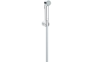 Grohe Tempesta-F Trigger Spray 30 - Teleducha accionada por botón, contiene alcachofa de ducha, flexo y soporte de pared (Ref. 27513001)