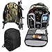 Price comparison product image DURAGADGET Camouflage Water-Resistant Backpack with Customizable Interior & Raincover for the JBL Charge 3 Special Edition|Clip 2 Special Edition|Flip 4 Special Edition|LINK 10|LINK 20