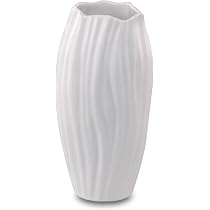 Kaiser Porzellan Vase „Flora“ – Weiß, 18 Cm Hoch, Aus Porzellan, Handarbeit, Landhaus-Stil