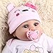 Produktbild ToGames-DE 55 cm 6 Teile / Satz Kinder Reborn Baby Puppe Vinyl Lebensechte Newborn Puppe Mädchen